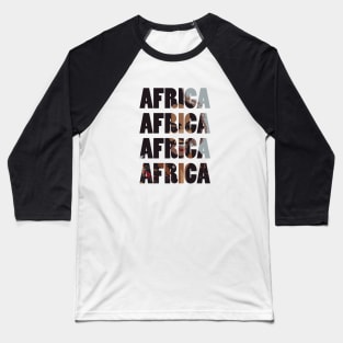 Africa T-Shirt Baseball T-Shirt